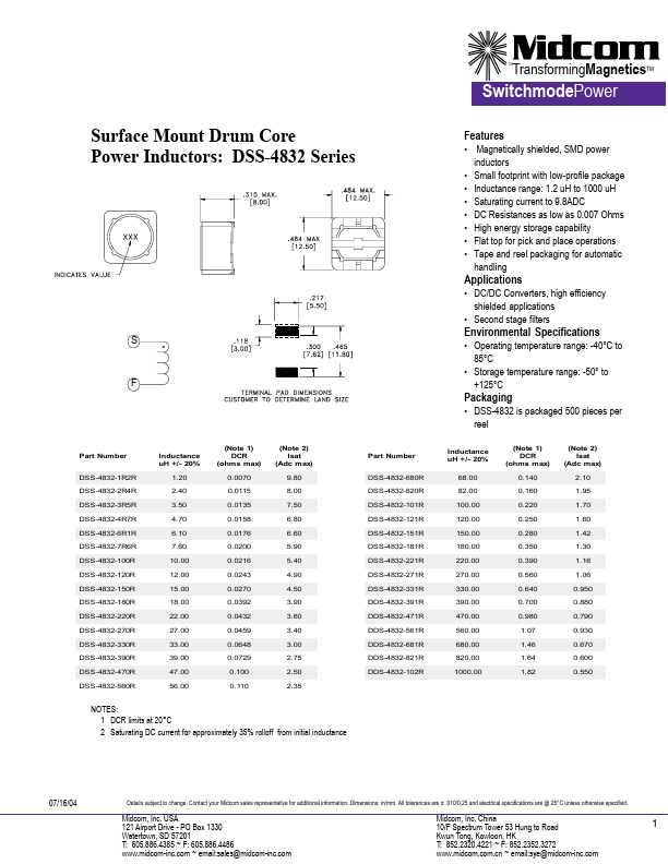 DSS-4832-270R