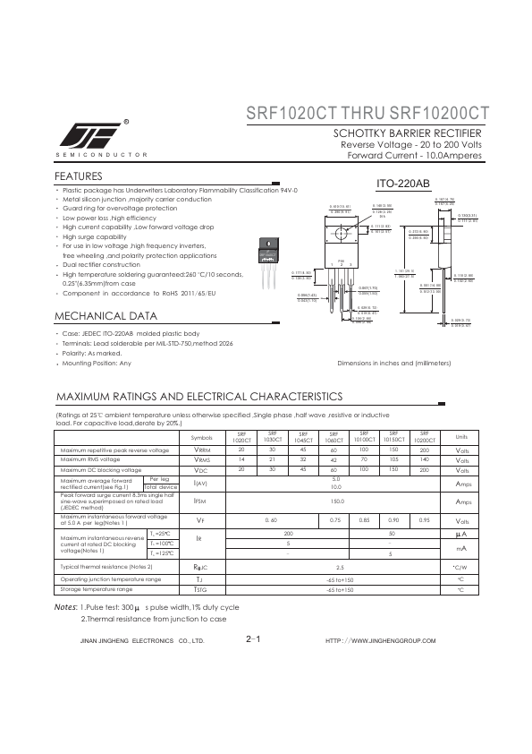 SRF10100CT