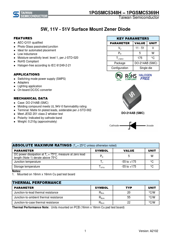 1PGSMC5357H