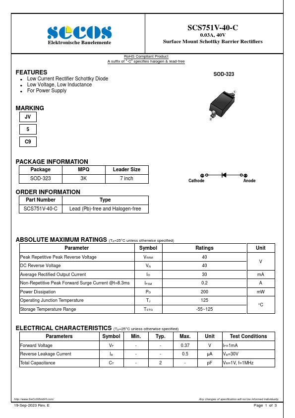 SCS751V-40-C