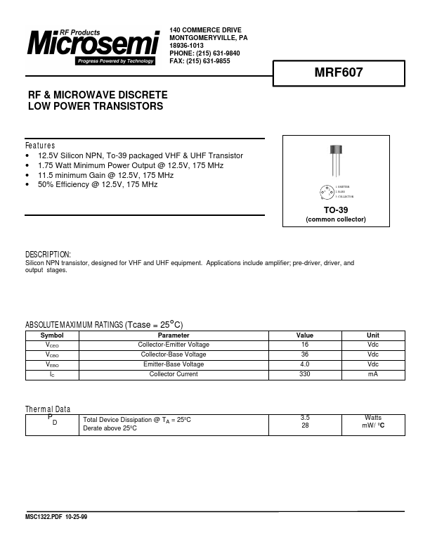 MRF607