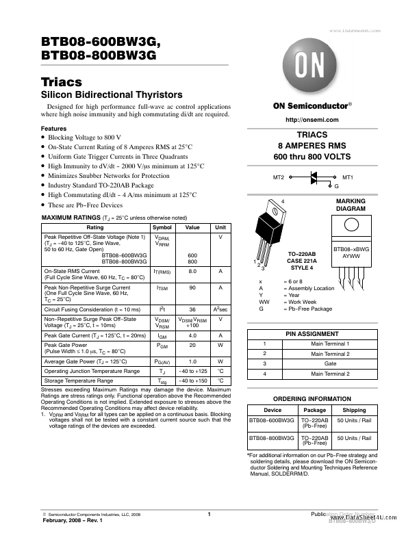 BTB08-800BW3G