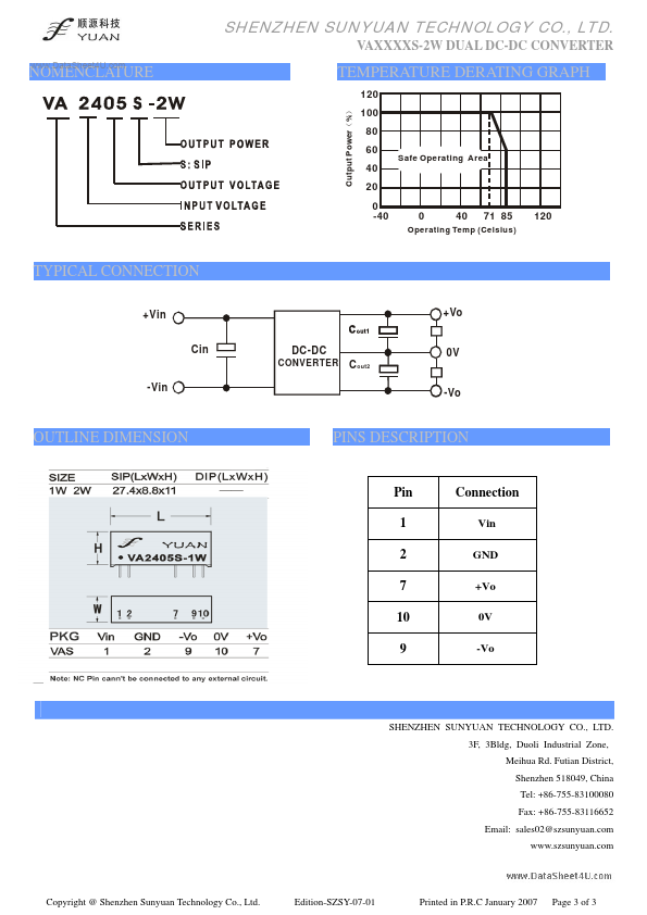 VA2405S-2W