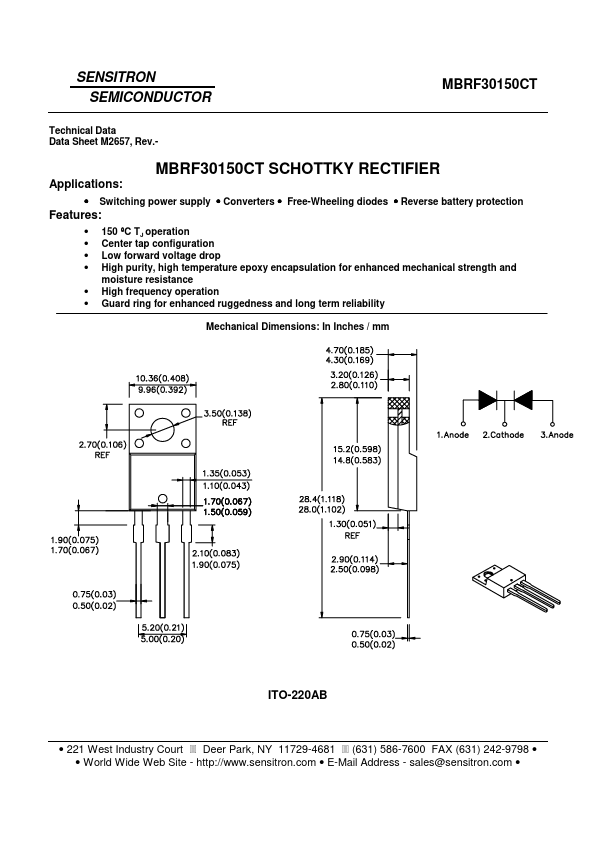 MBRF30150CT