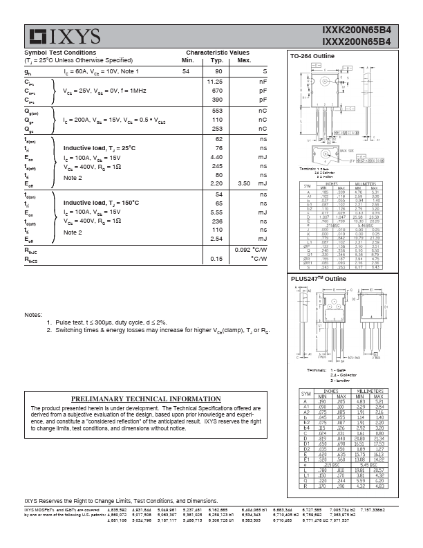 IXXX200N65B4