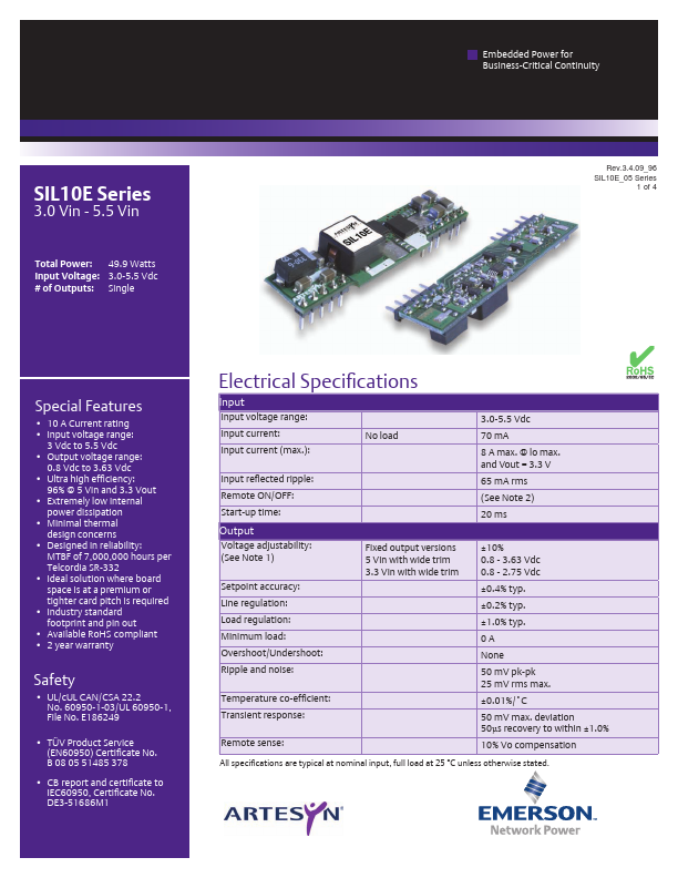 SIL10E-12W3V3-HJ