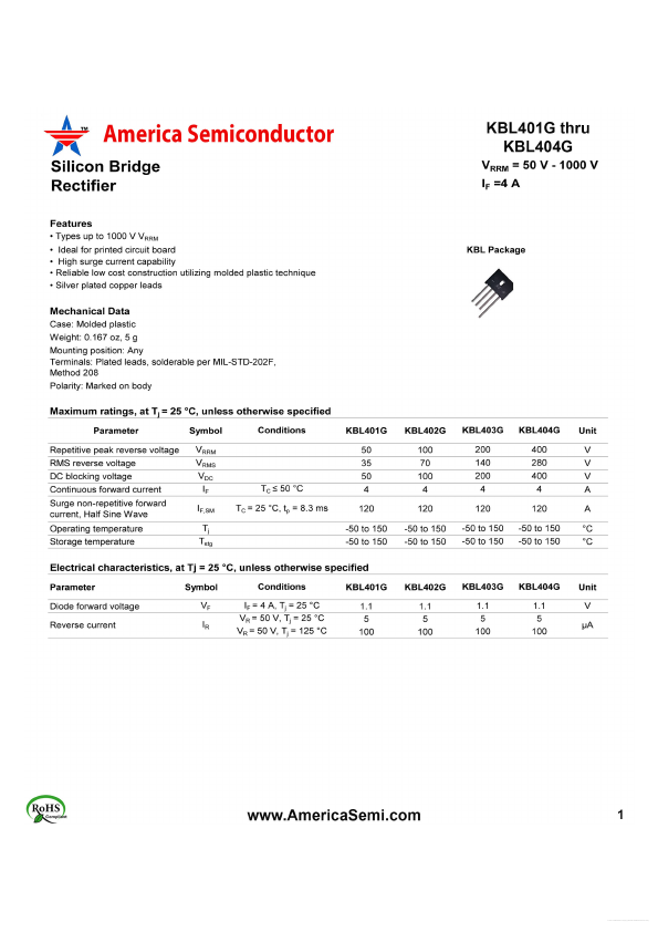 KBL402G