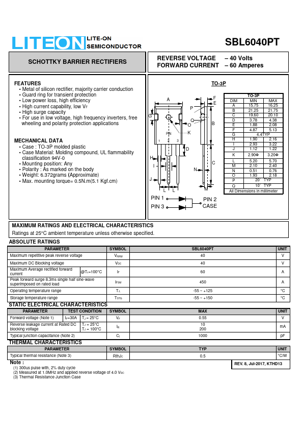 SBL6030PT