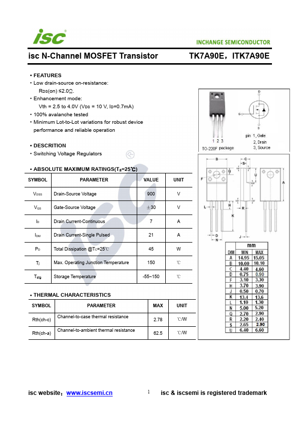 TK7A90E