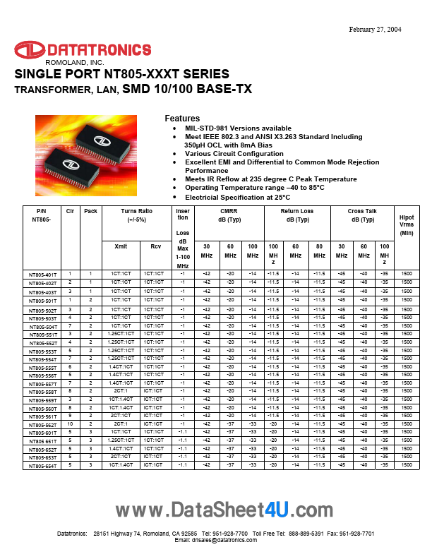 NT805-653T