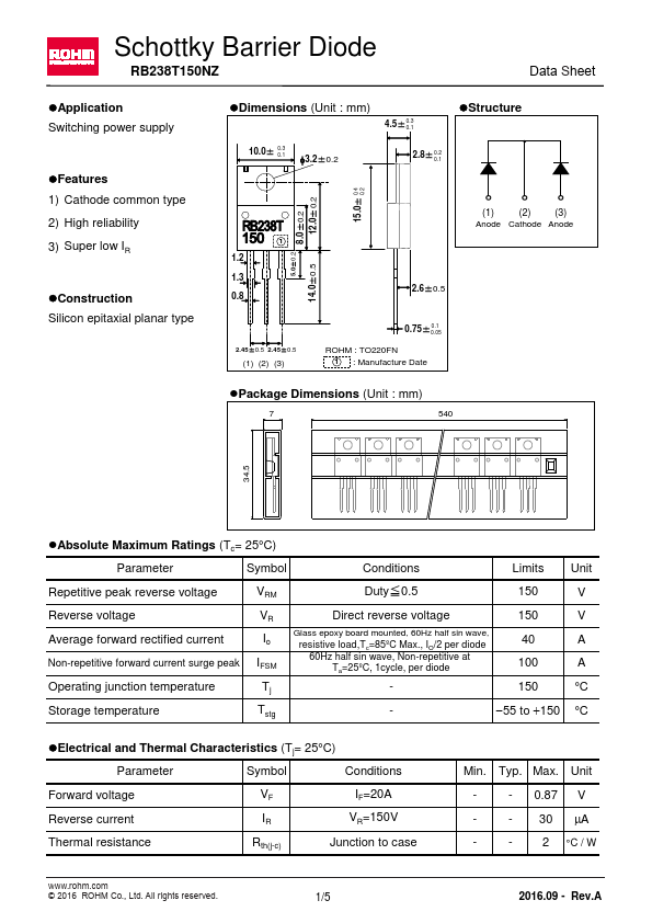 RB238T150NZ