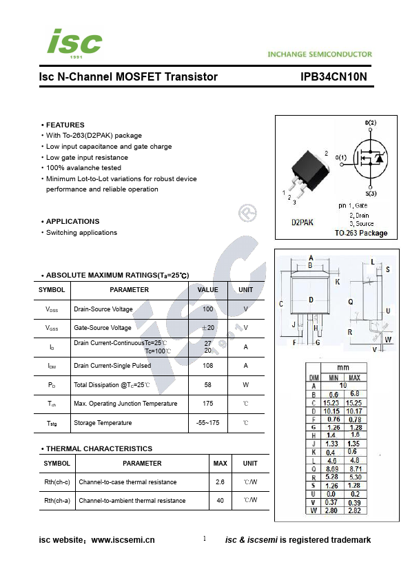 IPB34CN10N