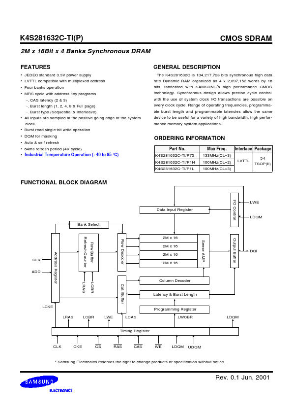 K4S281632C-TI1L