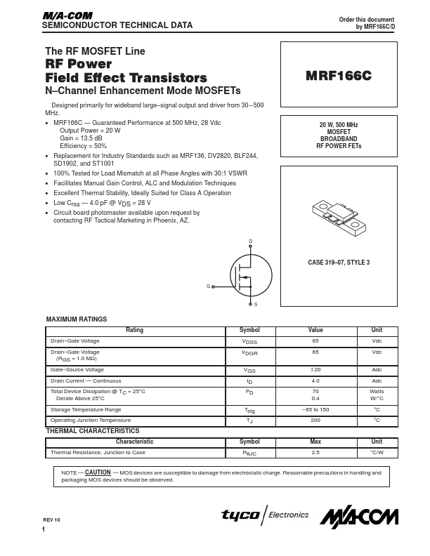 MRF166C