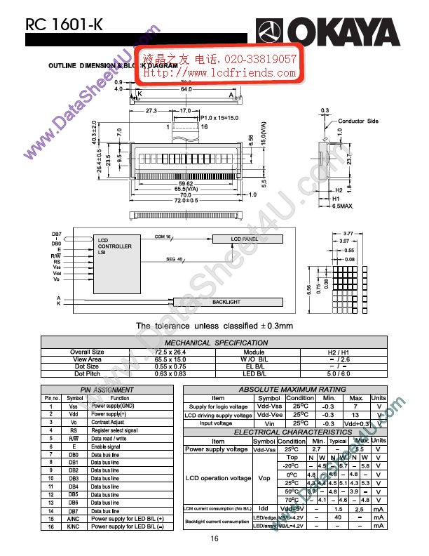 RC1601-K