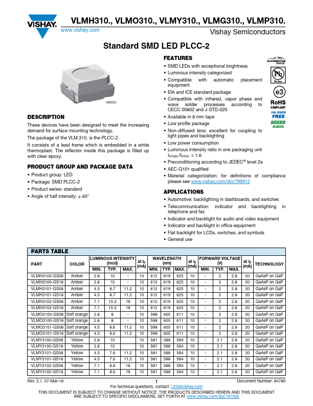 VLMP3102-GS08