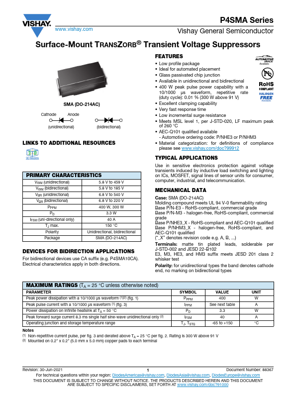 P4SMA18A