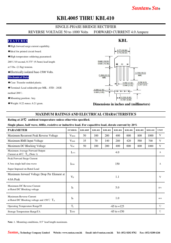 KBL406