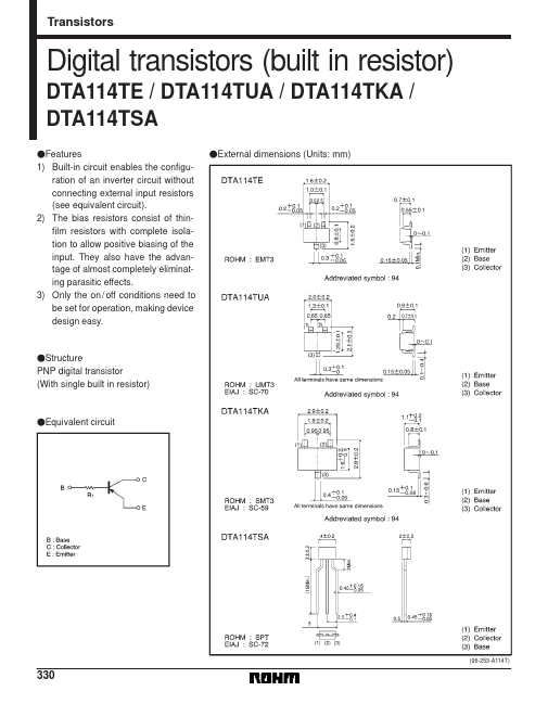 DTA114TSA