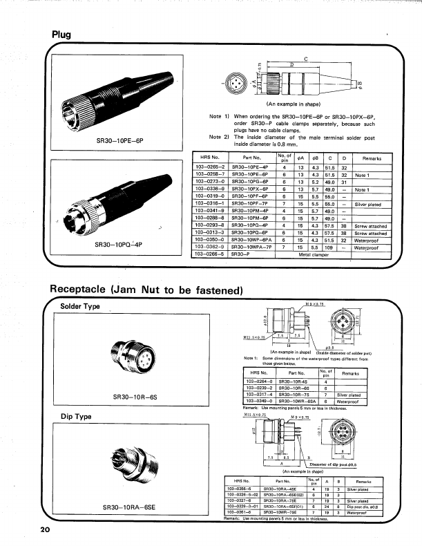 SR30-10RA-6SE