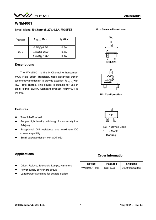 WNM4001