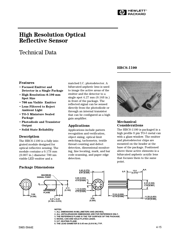 HBCS-1100