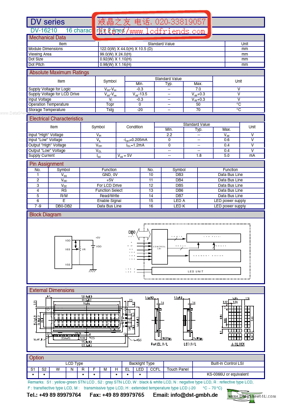 DV-16210