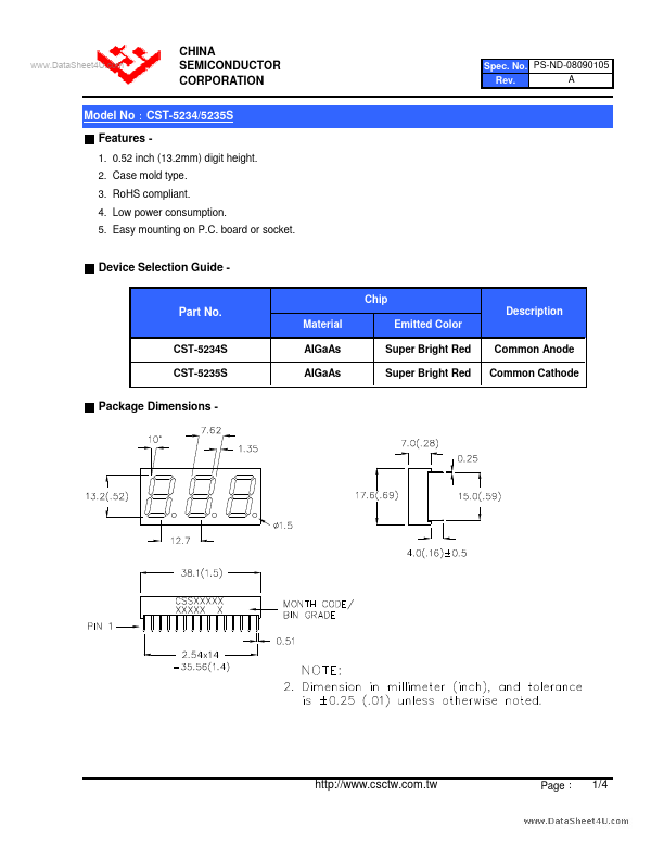 CST-5234S