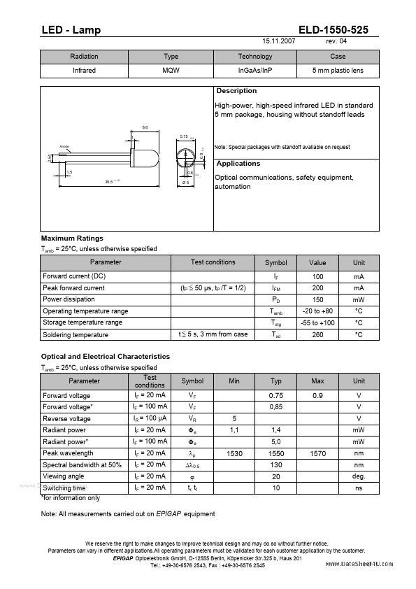 ELD-1550-525