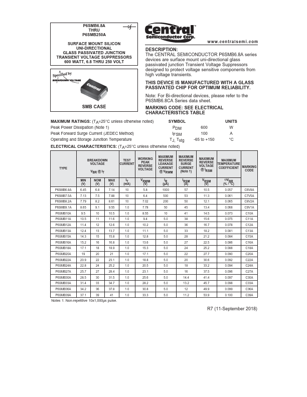 P6SMB68A