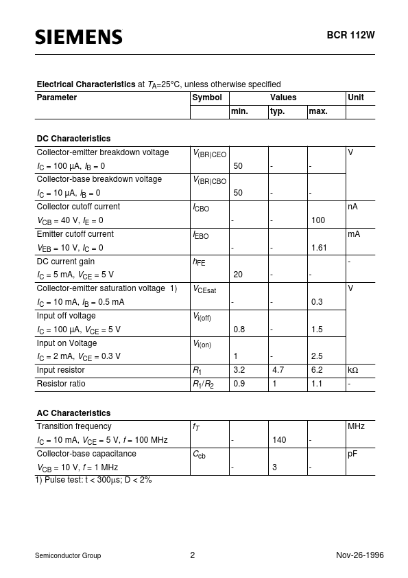 BCR112W