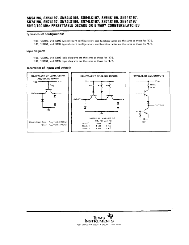 SN54LS196