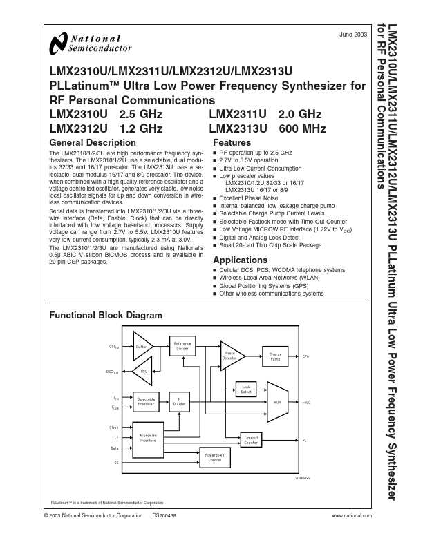 LMX2311U