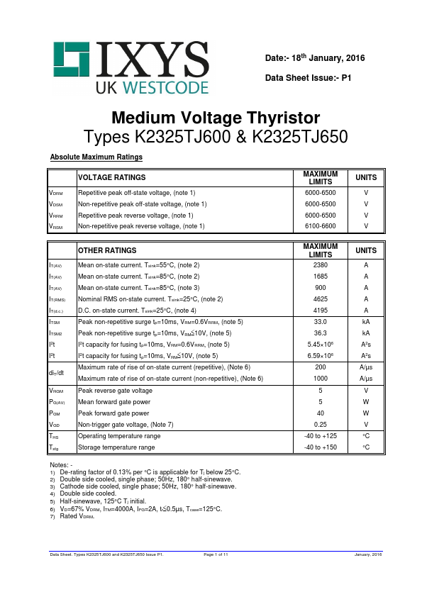 K2325TJ650