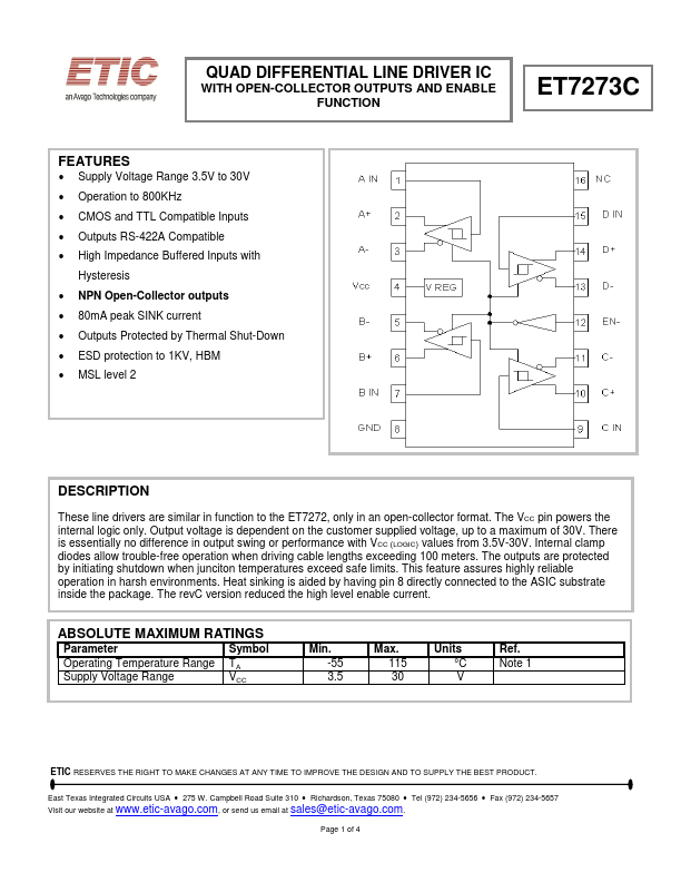 ET7273C