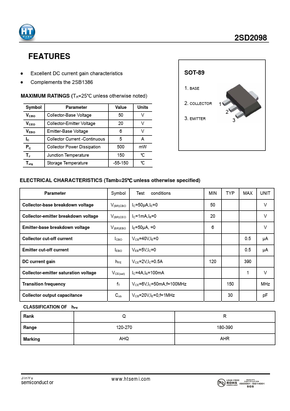 2SD2098