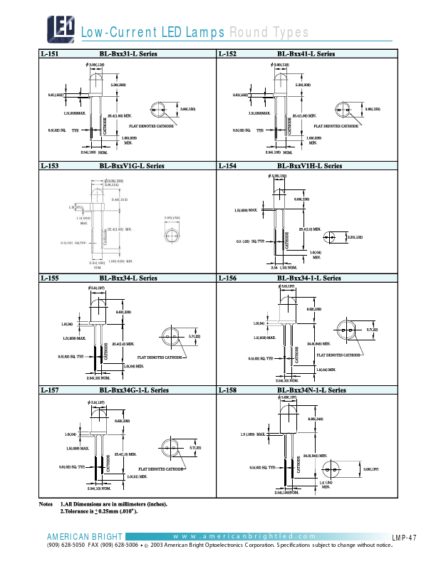 BL-B4534G-1-L