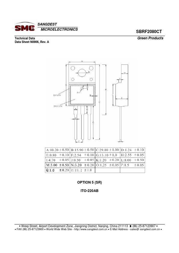 SBRF2080CT