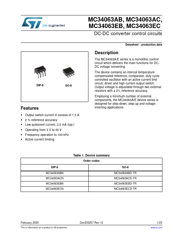 MC34063EC