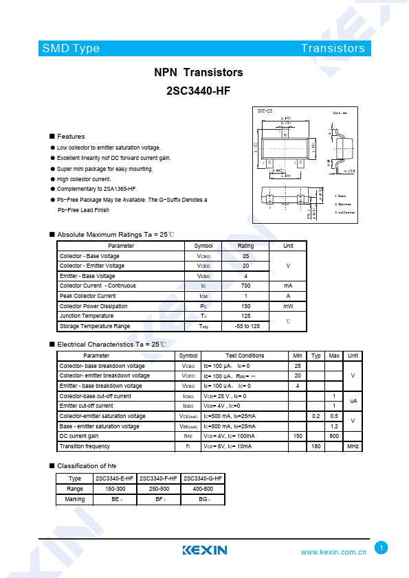 2SC3440-HF