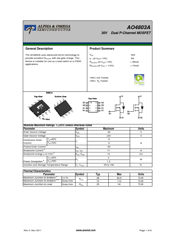 AO4803A