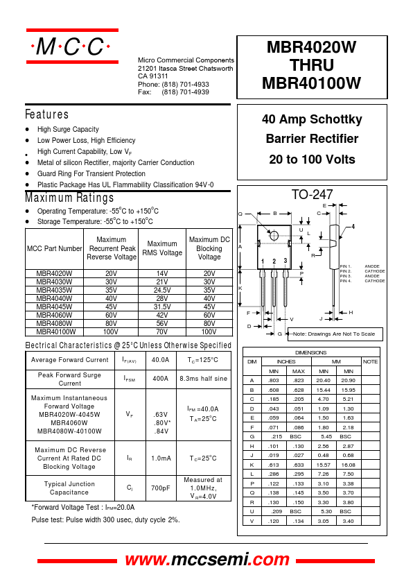 MBR40100