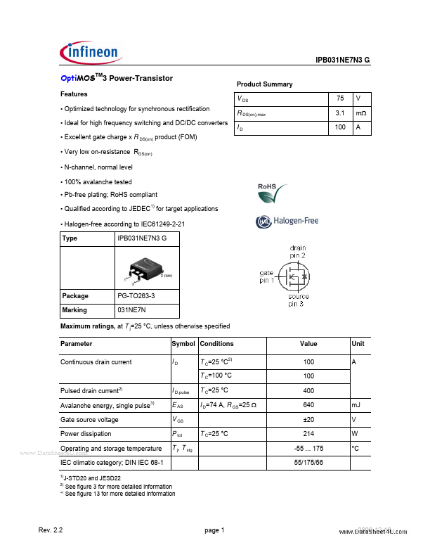 IPB031NE7N3G