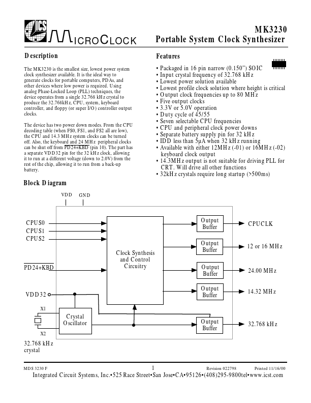 MK3230-01STR