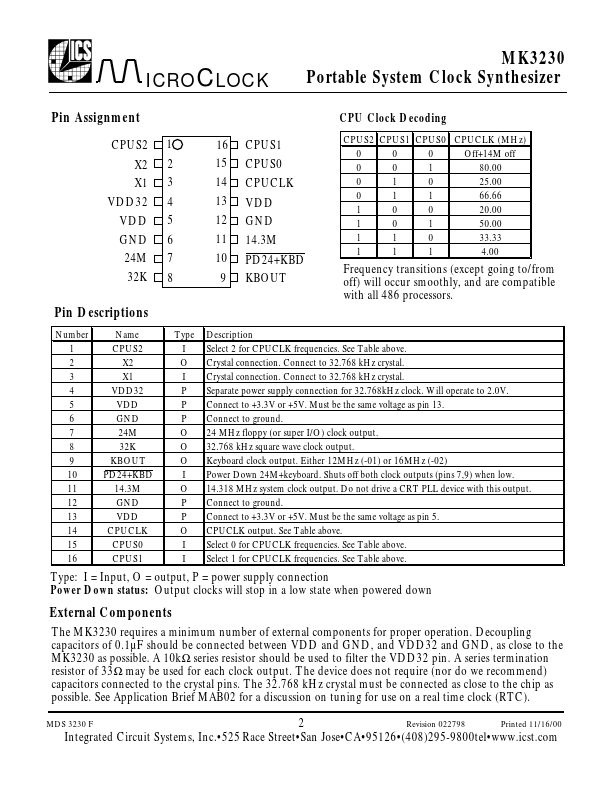 MK3230-01STR