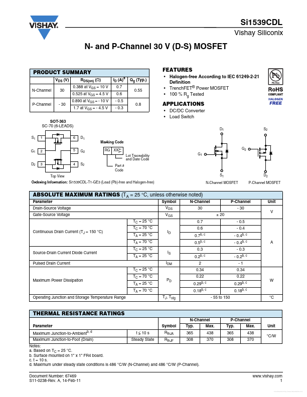 SI1539CDL