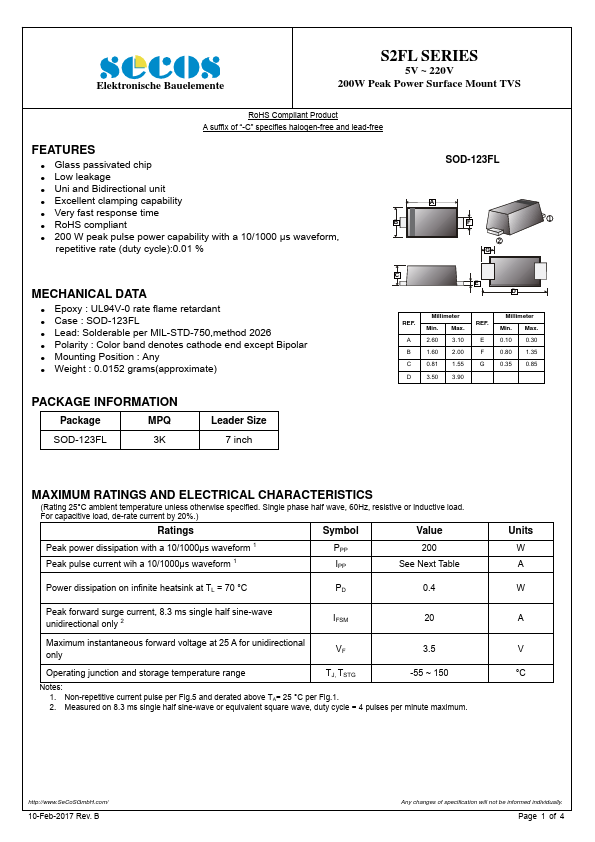 S2FL6.5CA