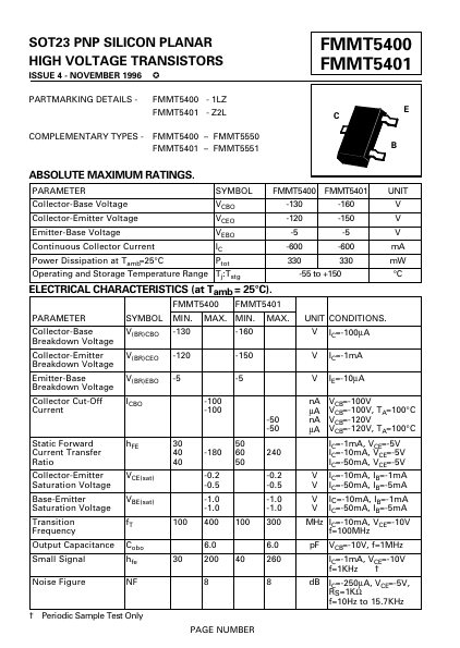 FMMT5401