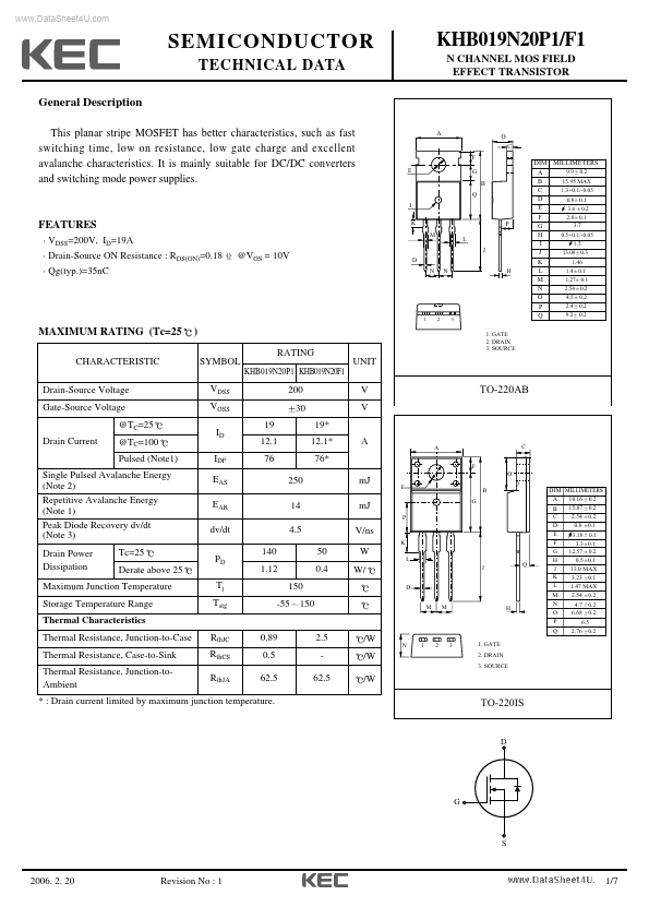 KHB019N20P1