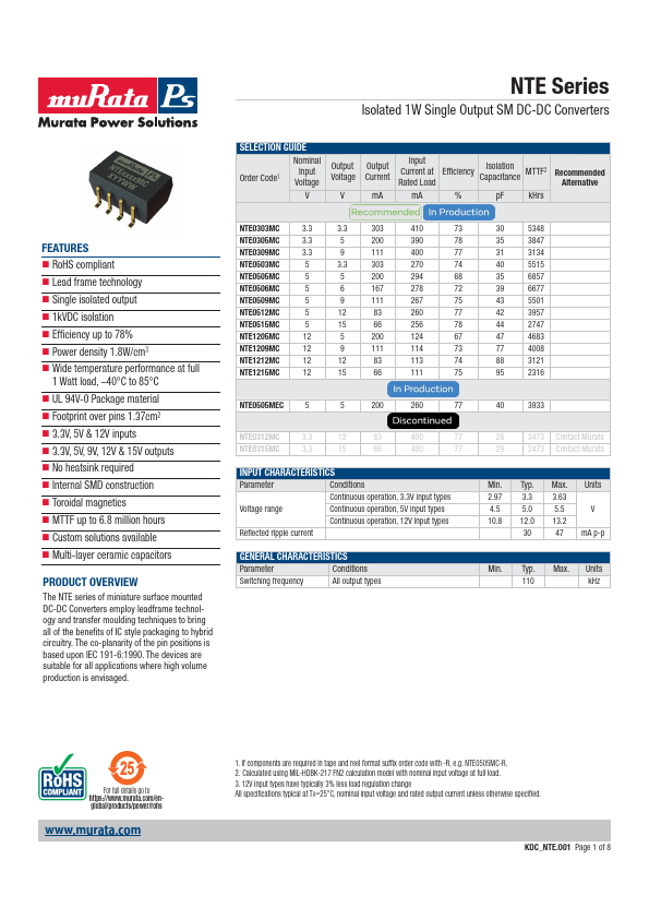 NTE0503MC